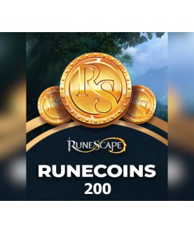 RuneScape - 200 RuneCoins Manual Delivery Steam Key GLOBAL